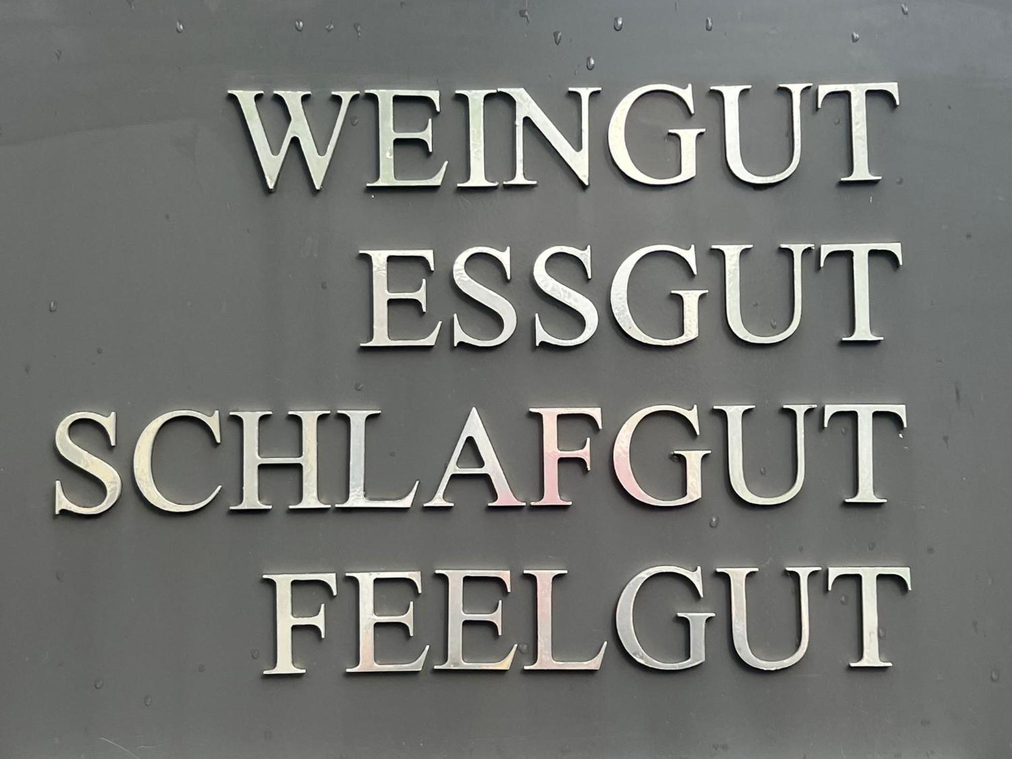 Weingut Essgut Schlafgut Sabathihof-Dillinger Hotel Glanz an der Weinstrasse Exterior photo